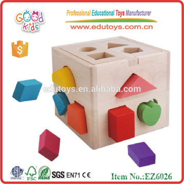 Wooden Block Box Hot Spielzeug